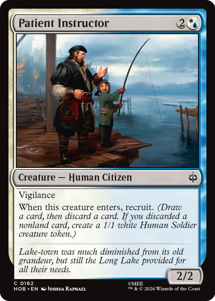 Patient Instructor [The Hobbit] Magic: The Gathering
