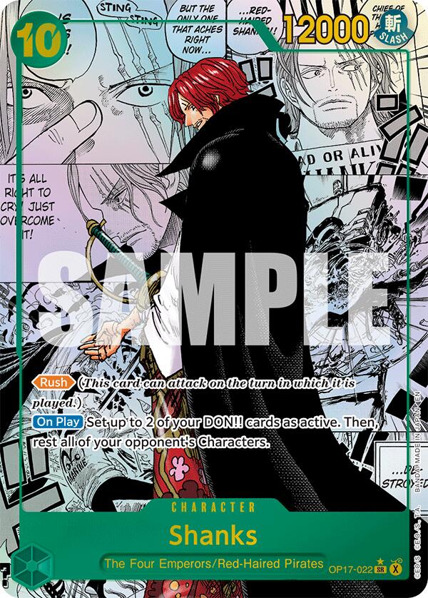 Shanks (Manga) [The World's Strongest Warriors] Bandai