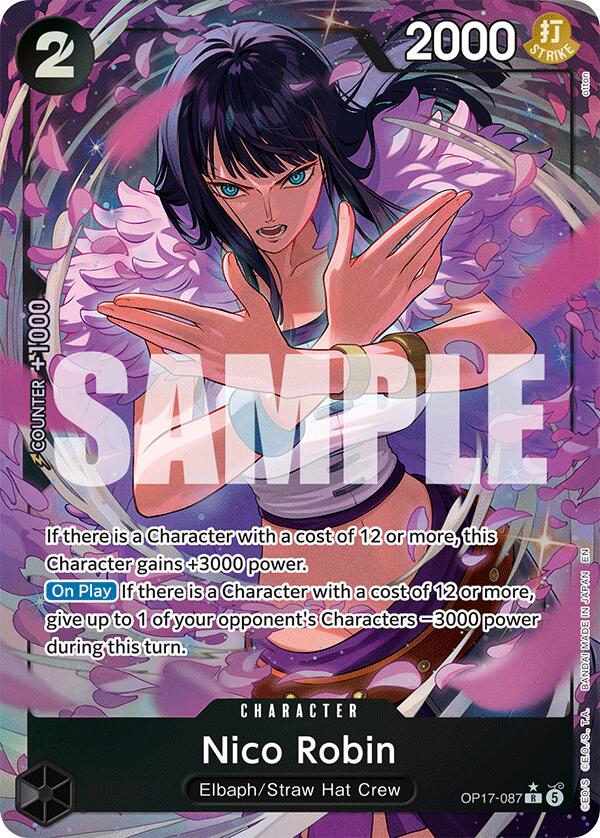 Nico Robin (Alternate Art) [The World's Strongest Warriors] Bandai