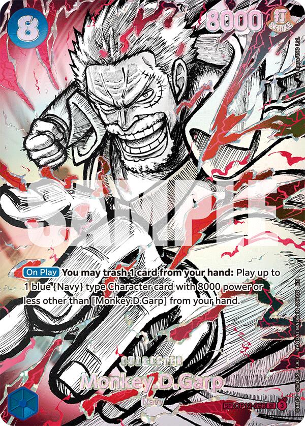 Monkey.D.Garp (SP) [The World's Strongest Warriors] Bandai