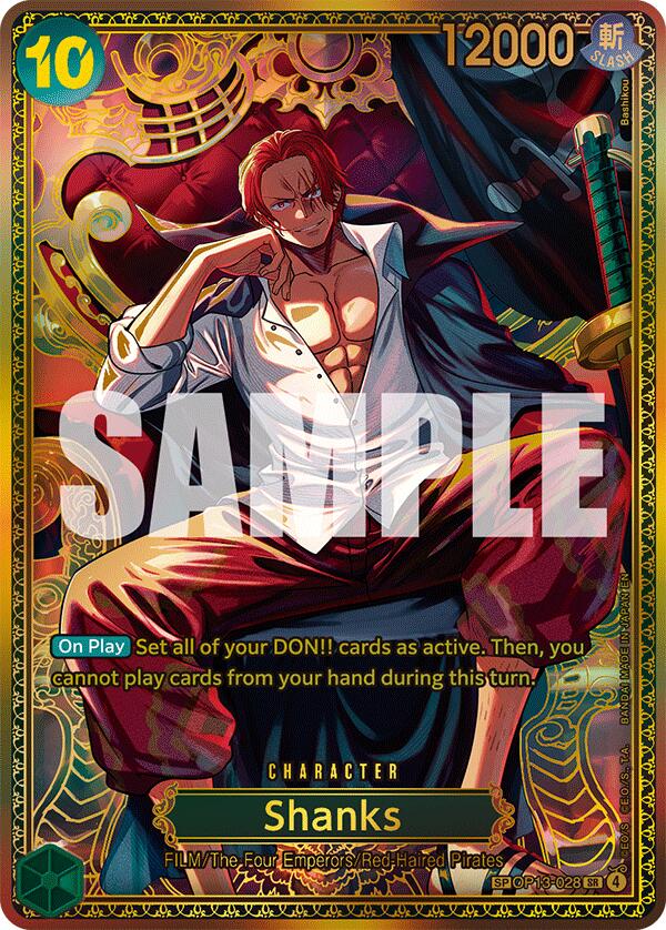 Shanks (SP) [The World's Strongest Warriors] Bandai