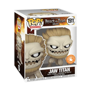 Funko Pop! Attack on Titan Super Jaw Titan Vinyl Figure, 6-inch, Exclusive FUNKO