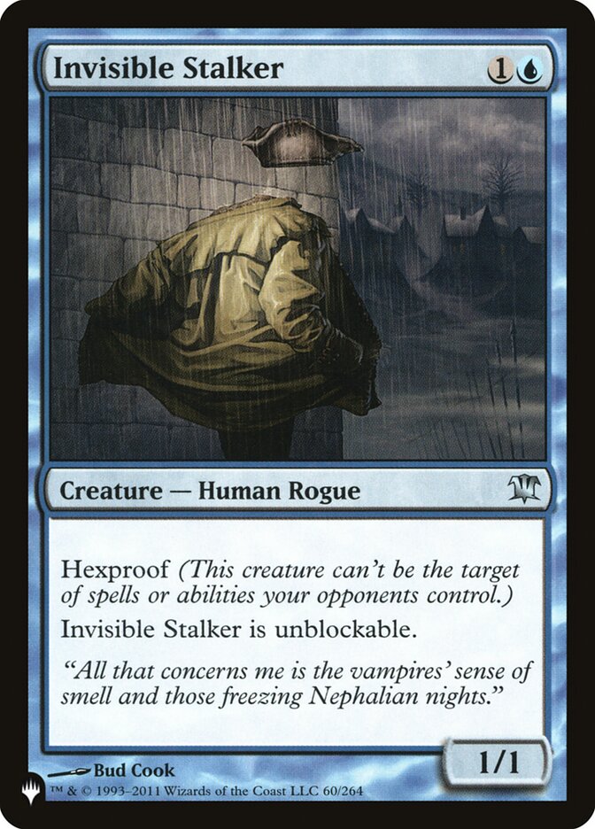 Invisible Stalker [The List] Magic: The Gathering