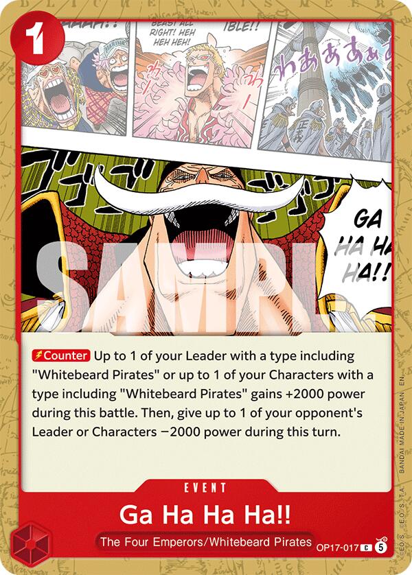 Ga Ha Ha Ha!! [The World's Strongest Warriors] Bandai