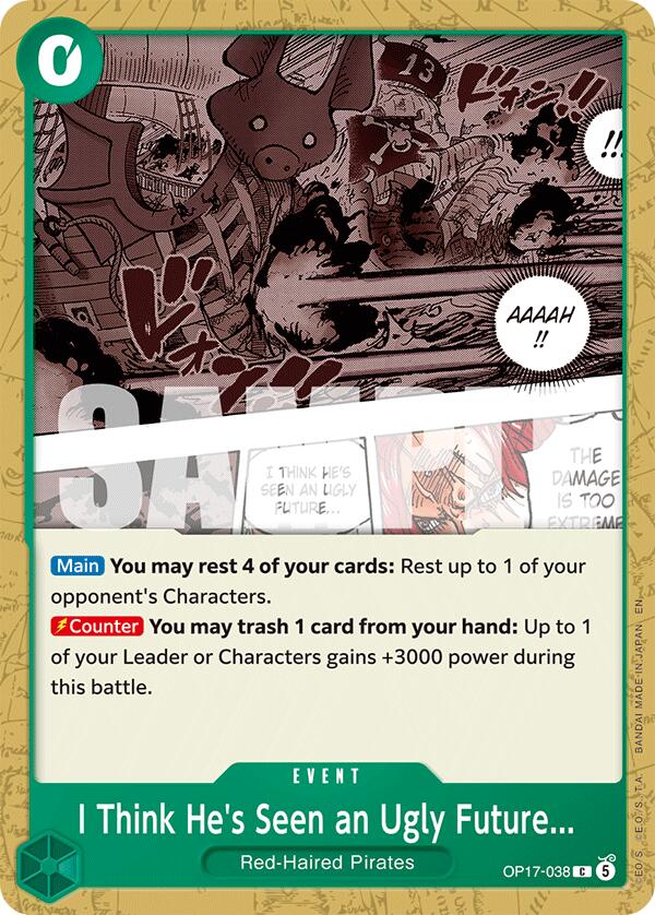 I Think He's Seen an Ugly Future... [The World's Strongest Warriors] Bandai