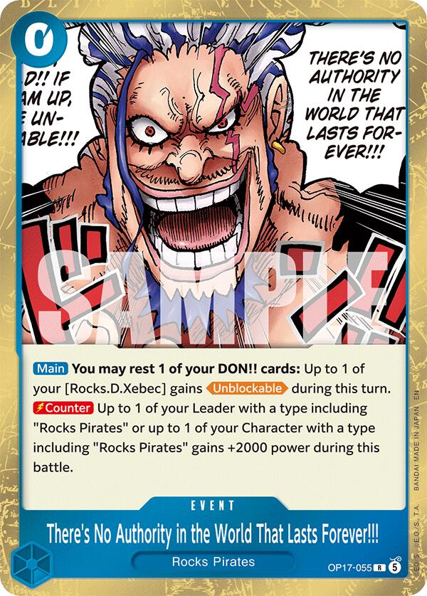 There's No Authority in the World That Lasts Forever!!! [The World's Strongest Warriors] Bandai