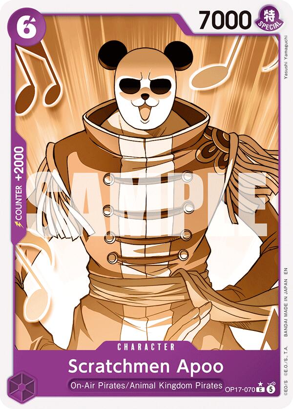 Scratchmen Apoo (Pandaman Art) [The World's Strongest Warriors] Bandai