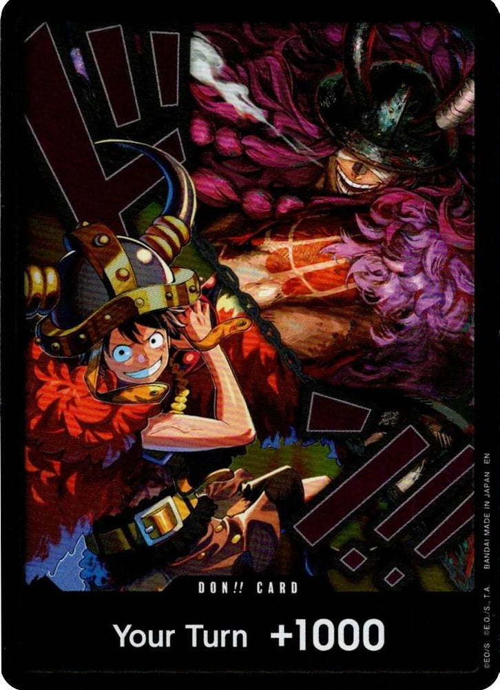 DON!! Card (Alternate Art) (Luffy and Loki) [The World's Strongest Warriors] Bandai