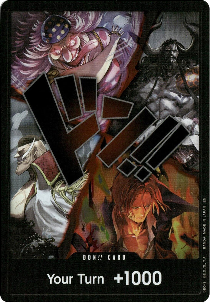 DON!! Card (Alternate Art) (The Four Emperors) [The World's Strongest Warriors] Bandai