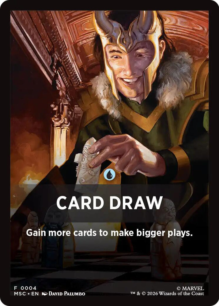 Card Draw Theme Card [Marvel Super Heroes Commander] Magic: The Gathering
