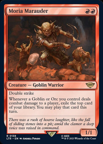 Moria Marauder [The Lord of the Rings: Tales of Middle-Earth] Magic: The Gathering