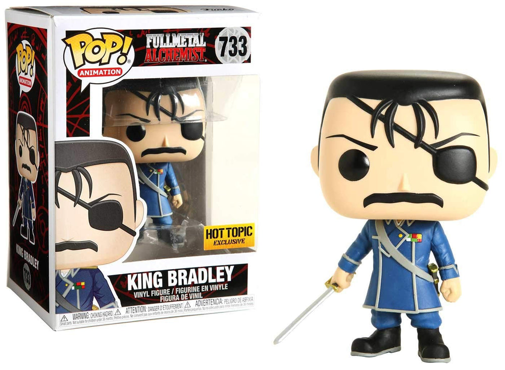 Funko Fullmetal Alchemist Pop! Animation King Bradley Vinyl Figure Hot Topic Exclusive Multi None FUNKO