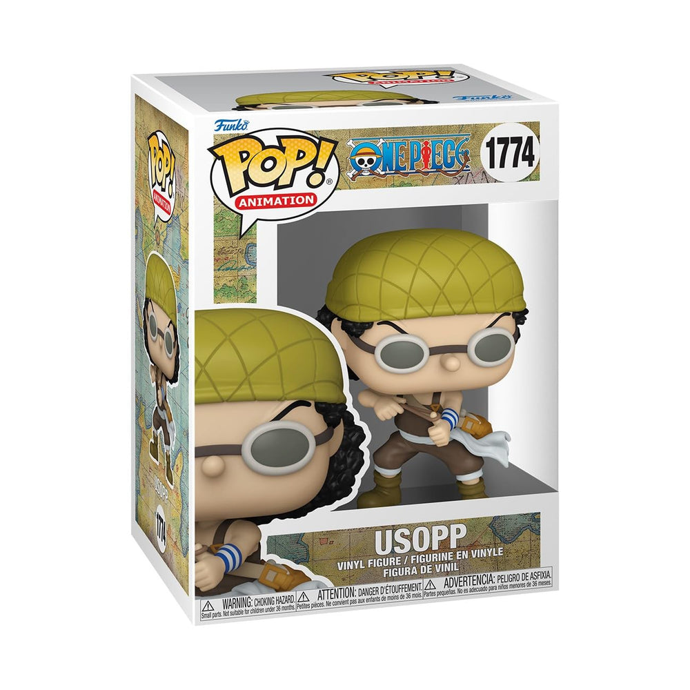 Funko POP Animation: Usopp - One Piece - Collectable Vinyl Figure - Gift Idea - Official Merchandise - for Kids & Adults - Anime Fans - Model Figure for Collectors and Display FUNKO