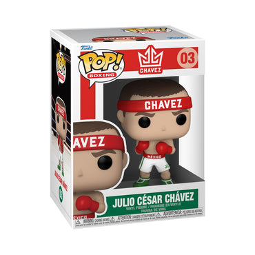 Funko Pop! Boxing: Julio César Chávez, Multicolor FUNKO
