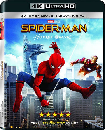 Spider-Man: Homecoming [4K Ultra HD] [4K UHD] BLUERAY