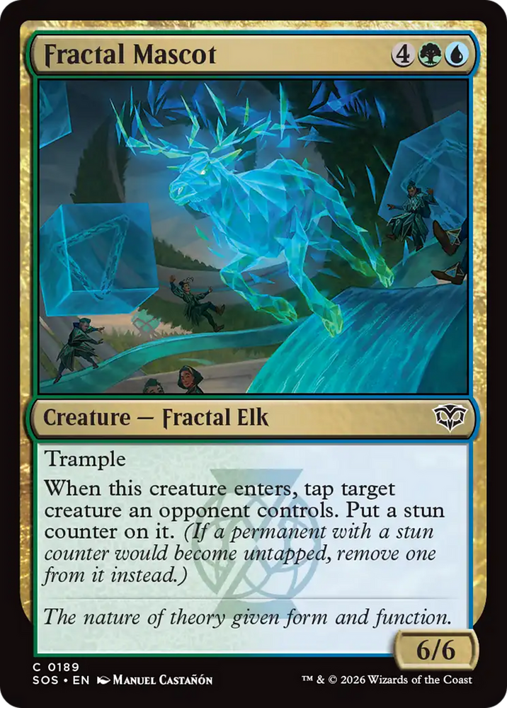 Fractal Mascot [Secrets of Strixhaven] Magic: The Gathering