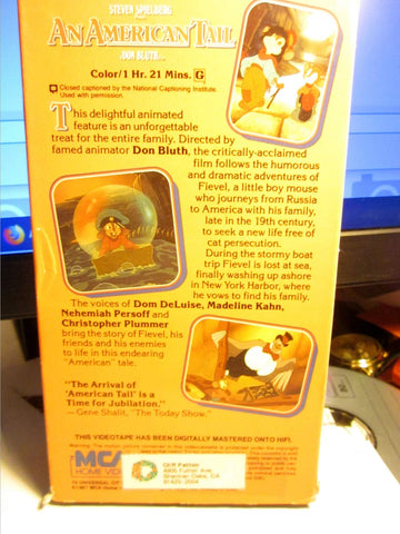 American Tail - VHStape VHS
