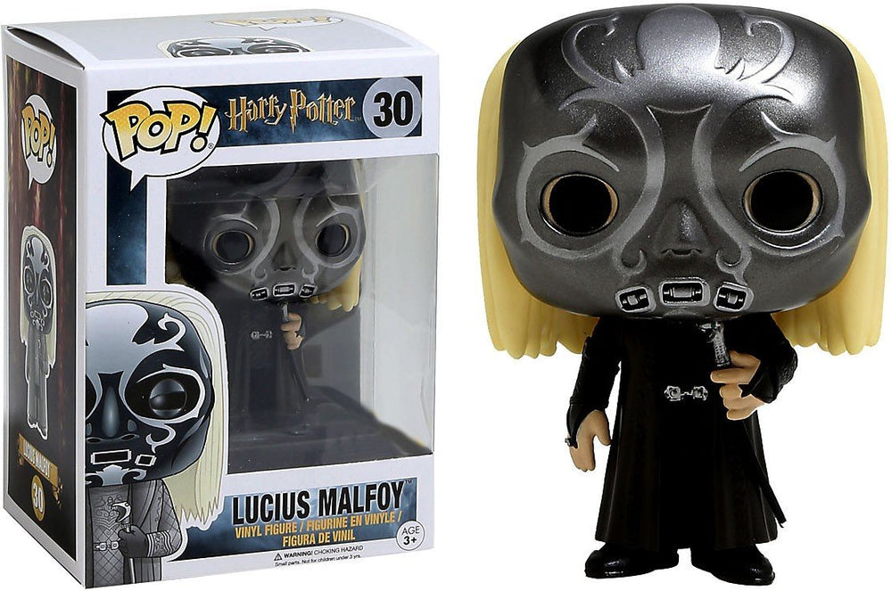 Funko POP Harry Potter: Lucius Malfoy: Death Eater Mask Hot Topic Exclusive #30 FUNKO
