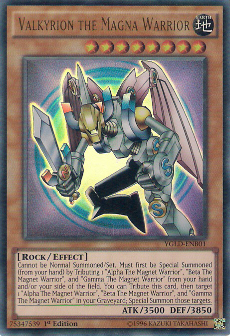 Valkyrion the Magna Warrior [YGLD-ENB01] Ultra Rare Yu-Gi-Oh!