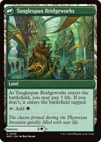 Bridgeworks Battle // Tanglespan Bridgeworks [Modern Horizons 3] Magic: The Gathering