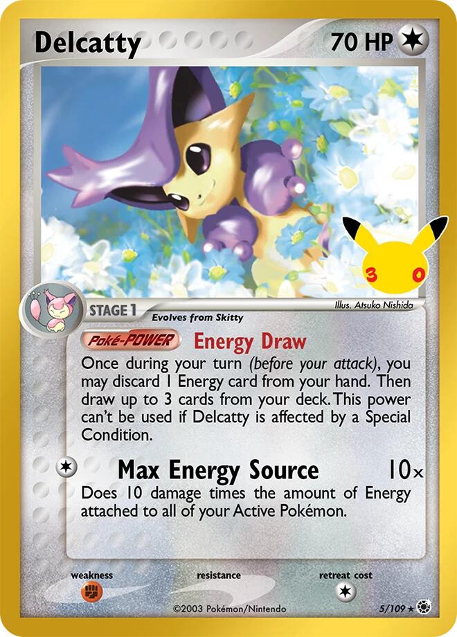 Delcatty (5/109) [Mega Evolution: 30th Celebration Classic Collection] Pokémon