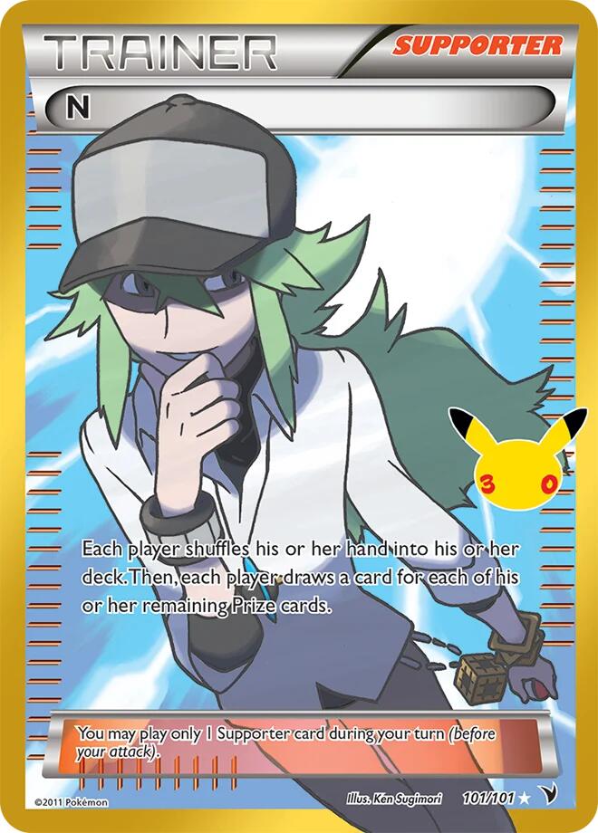 N (101/101) [Mega Evolution: 30th Celebration Classic Collection] Pokémon