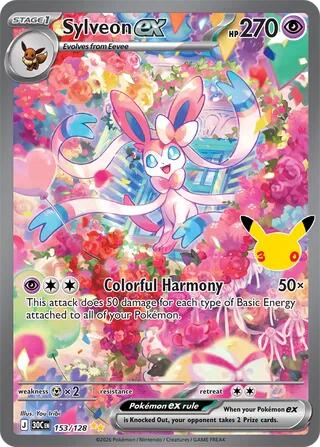 Sylveon ex (153/128) [Mega Evolution: 30th Celebration] Pokémon