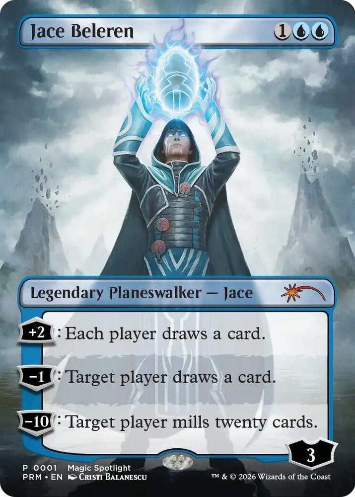 Jace Beleren [Reality Fracture Promos] Magic: The Gathering