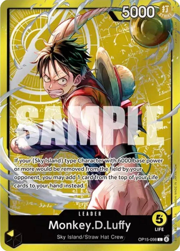 Monkey.D.Luffy (Luffy Deck) [Set Sail Deck Set] Bandai