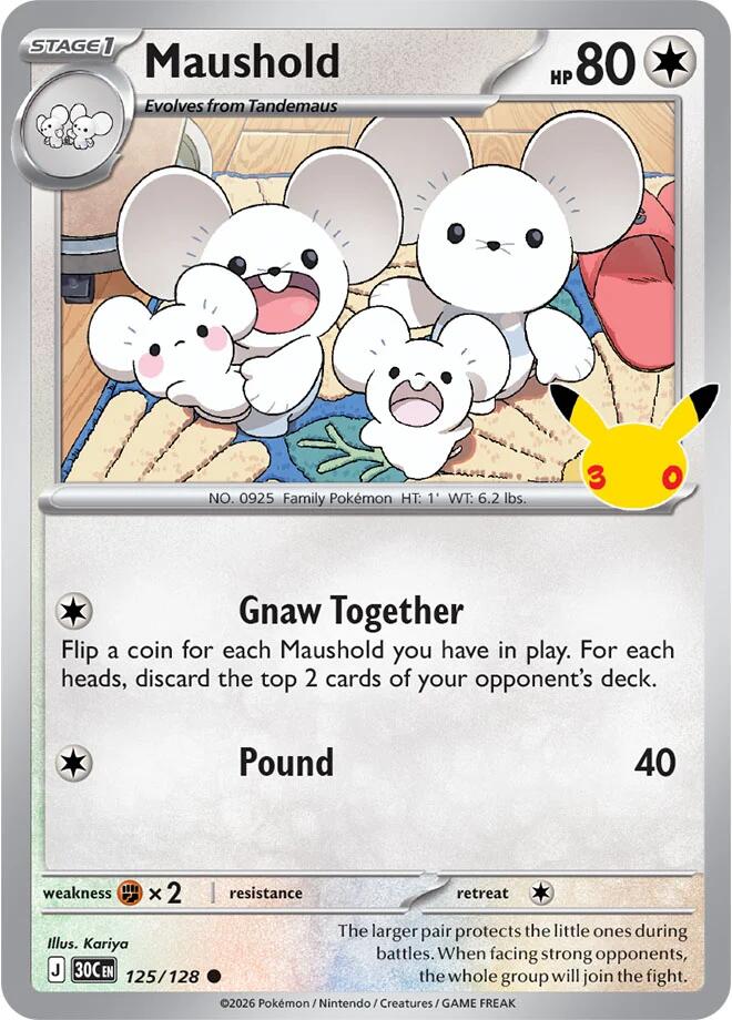 Maushold (125/128) [Mega Evolution: 30th Celebration] Pokémon