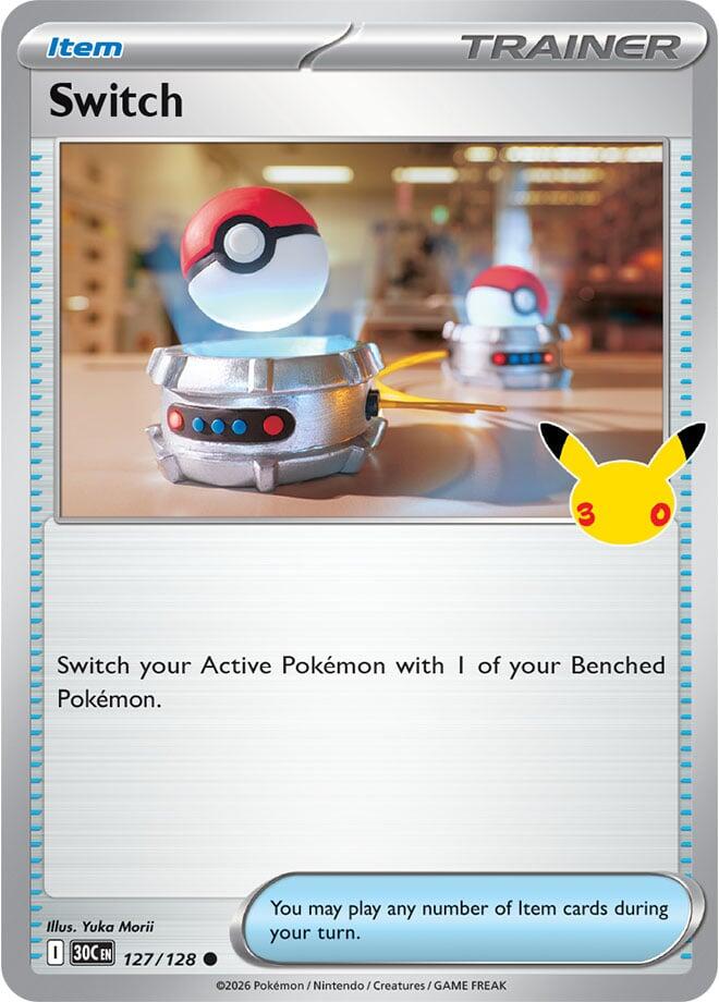 Switch (127/128) [Mega Evolution: 30th Celebration] Pokémon