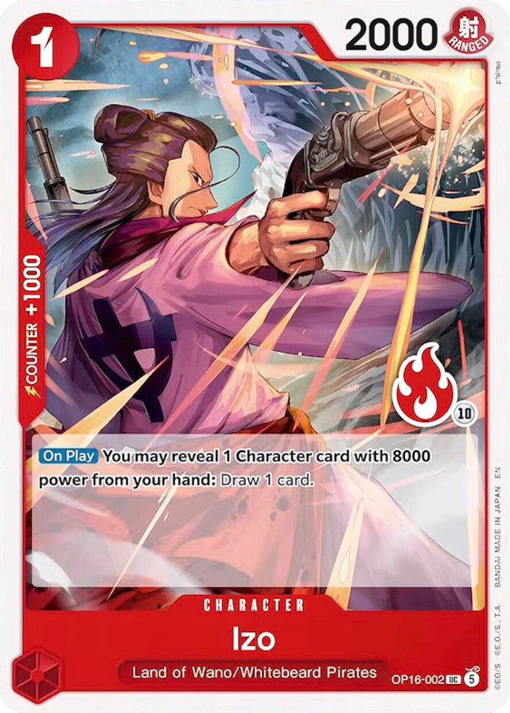Izo (Ace Deck) [Set Sail Deck Set] Bandai