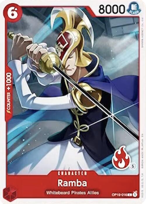 Ramba (Ace Deck) [Set Sail Deck Set] Bandai