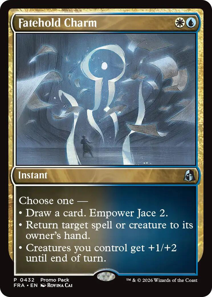 Fatehold Charm [Reality Fracture Promos] Magic: The Gathering