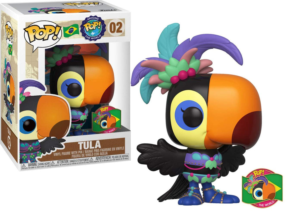 Funko POP! Around the World Tula with Pin Vinyl Figure #02 [Brazil] FUNKO