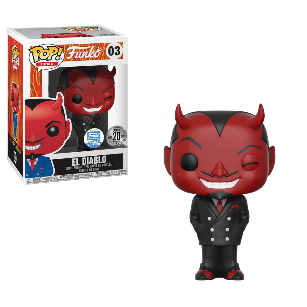 POP! Funko Funko 20 Years Limited Edition El Diablo #03 (Black Suit) FUNKO
