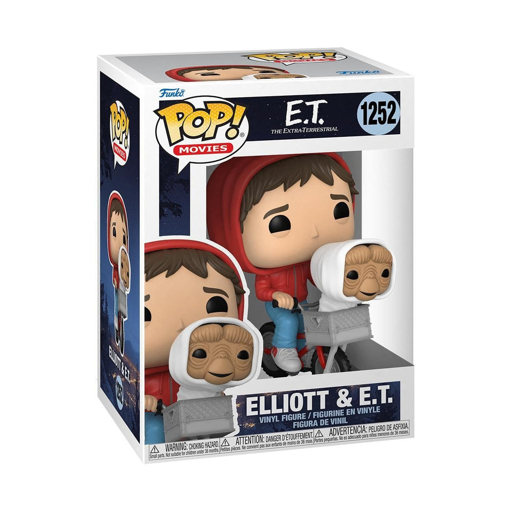 Funko POP! Movies: E.T. - Elliott with E.T. in Bike Basket FUNKO