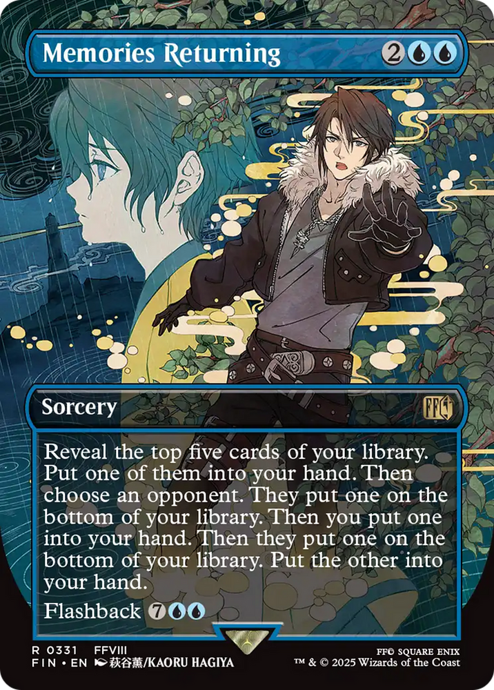 Memories Returning (Borderless) [FINAL FANTASY] Magic: The Gathering