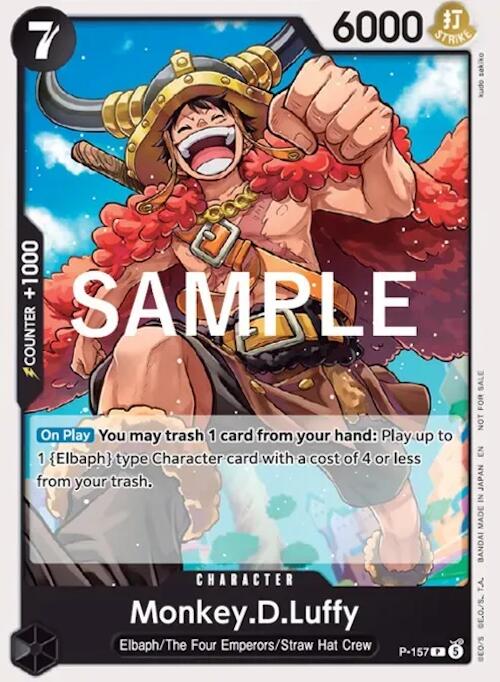 Monkey.D.Luffy (Pirates Party 2026 Vol. 3) [One Piece Promotion Cards] Bandai