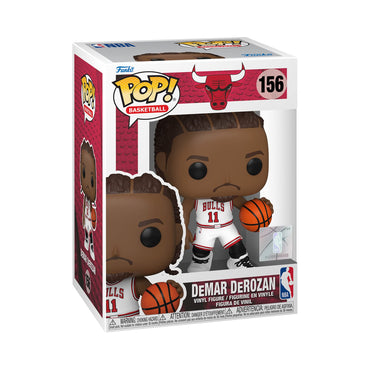 Funko Pop NBA: Chicago Bulls - DeMar Demar DeRozan - Collectable Vinyl Figure - Gift Idea - Official Merchandise - Toys for Kids & Adults - Sports Fans - Model Figure for Collectors and Display FUNKO