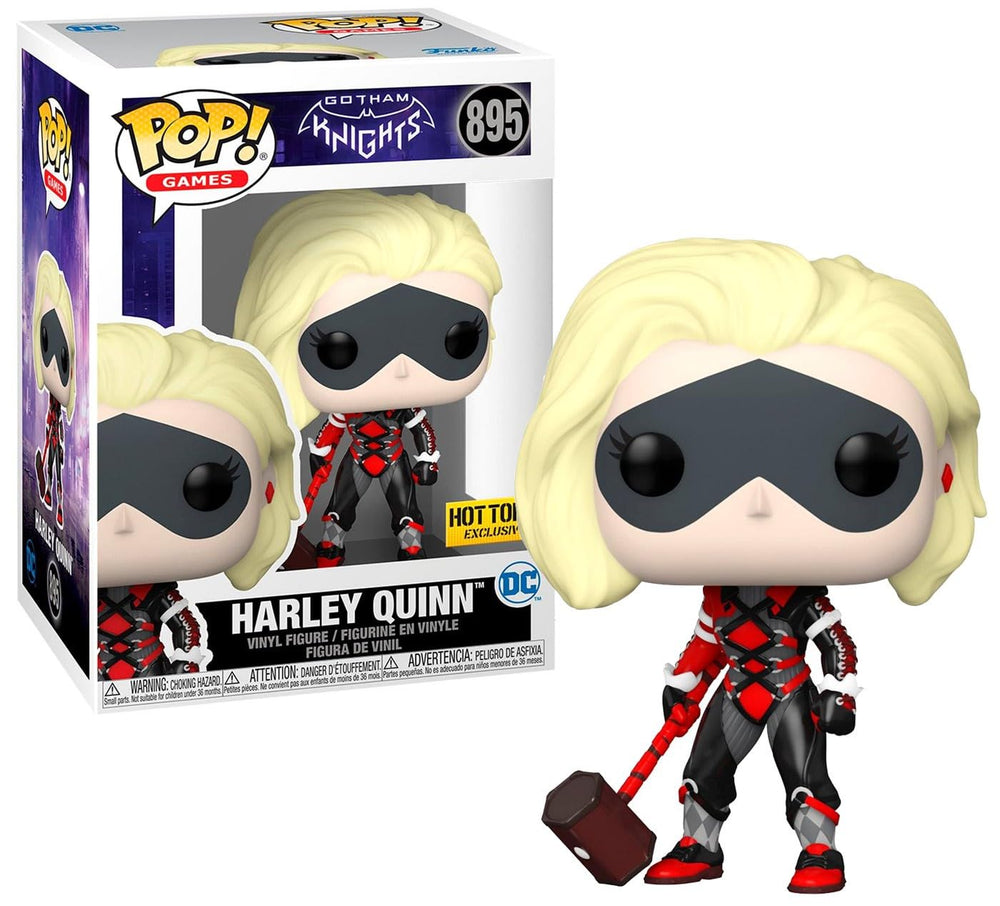 Funko DC Gotham Knights POP! Games Harley Quinn Exclusive Vinyl Figure #895 FUNKO