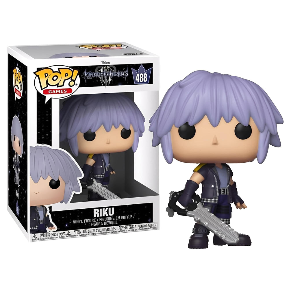 Funko Pop Disney: Kingdom Hearts 3 - Riku Collectible Figure, Multicolor FUNKO