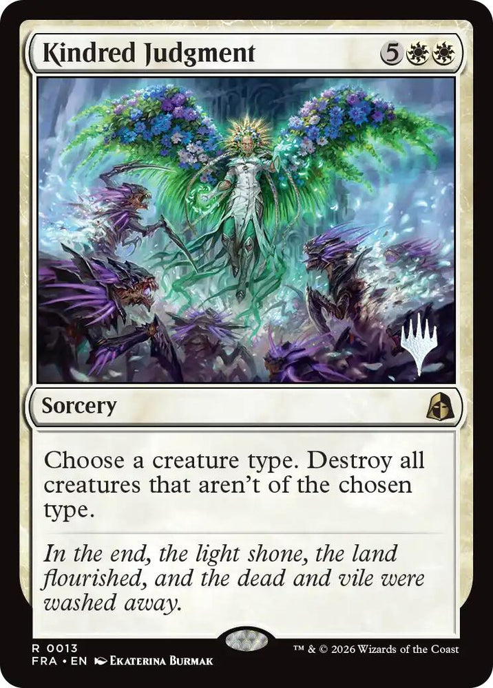 Kindred Judgment [Reality Fracture Promos] Magic: The Gathering