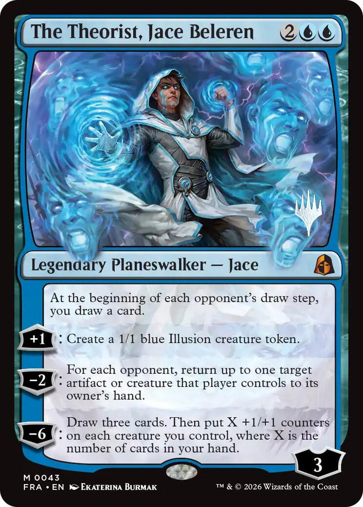 The Theorist, Jace Beleren [Reality Fracture Promos] Magic: The Gathering