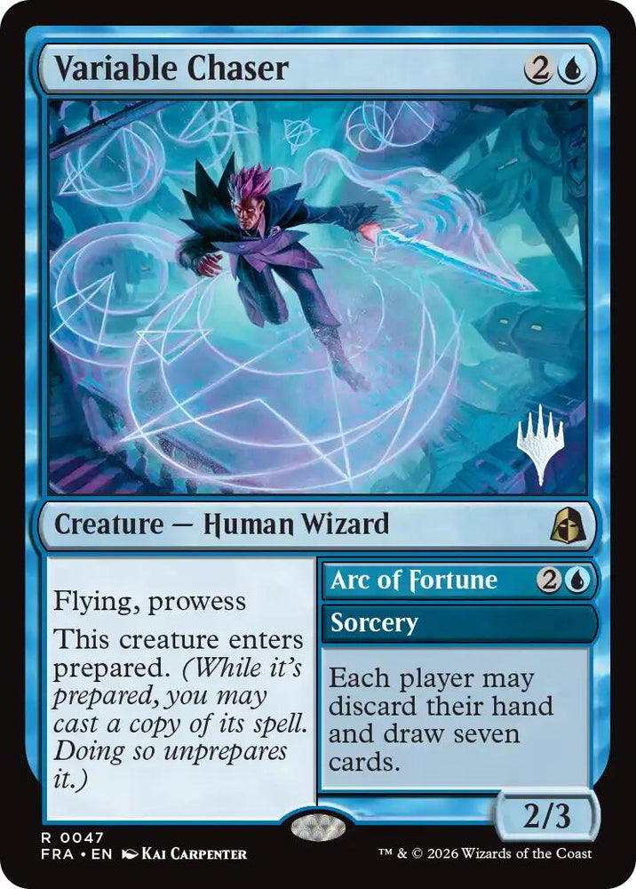 Variable Chaser [Reality Fracture Promos] Magic: The Gathering