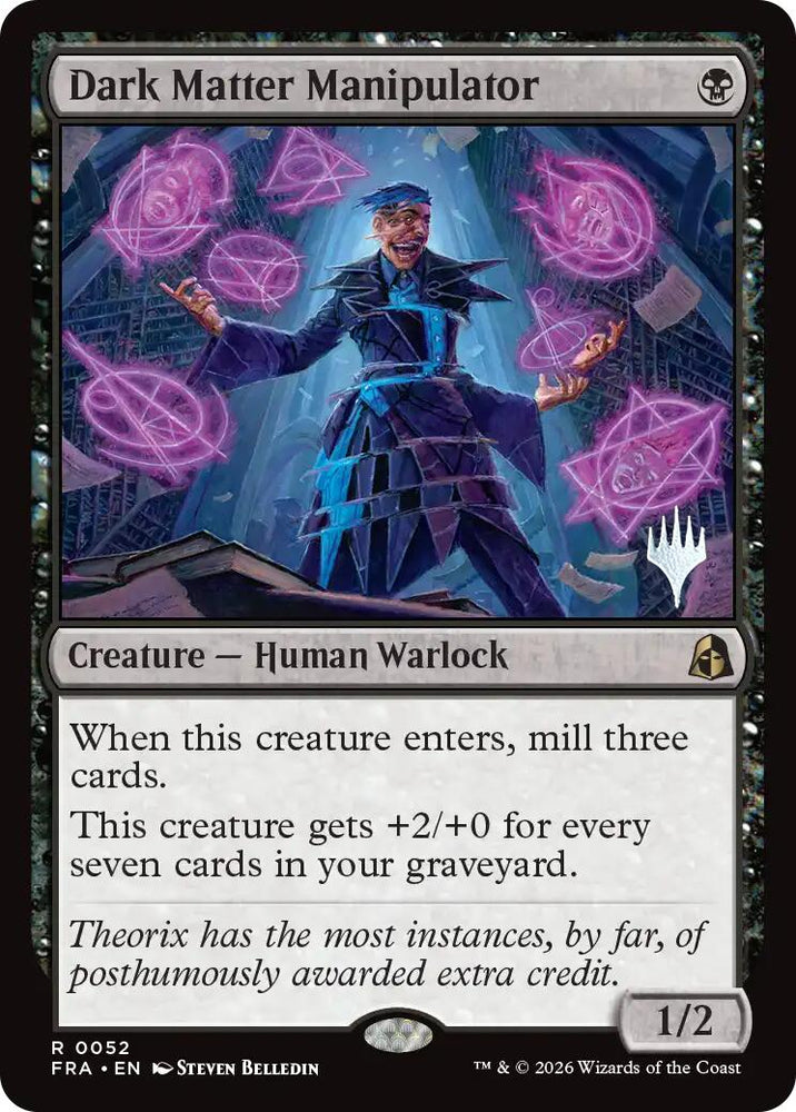 Dark Matter Manipulator [Reality Fracture Promos] Magic: The Gathering