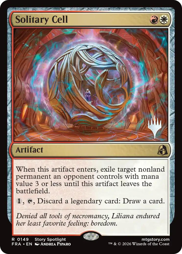 Solitary Cell [Reality Fracture Promos] Magic: The Gathering