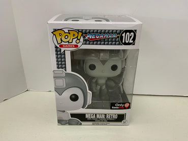 POP Funko Games Retro Mega Man Exclusive #102 FUNKO