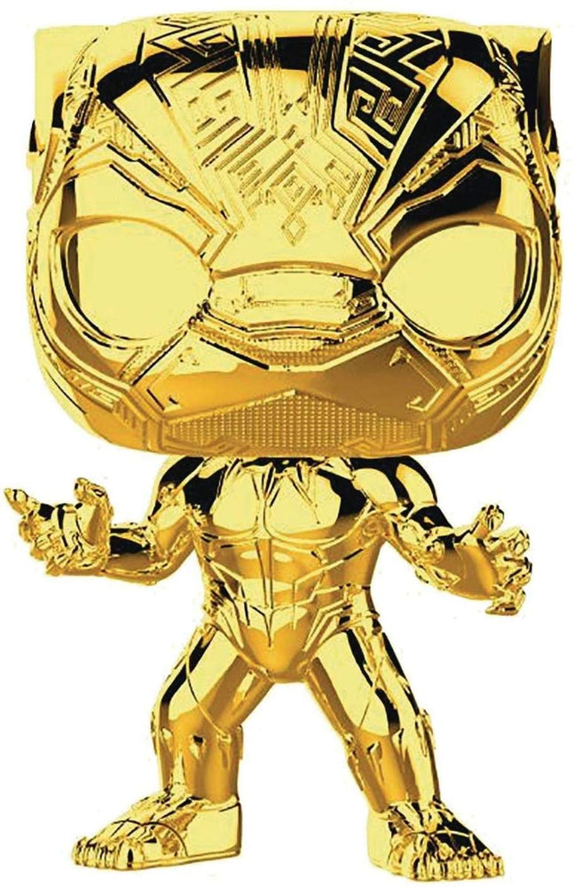 Funko Pop! Marvel: Studio's 10th Anniversary - Black Panther (Chrome) FUNKO