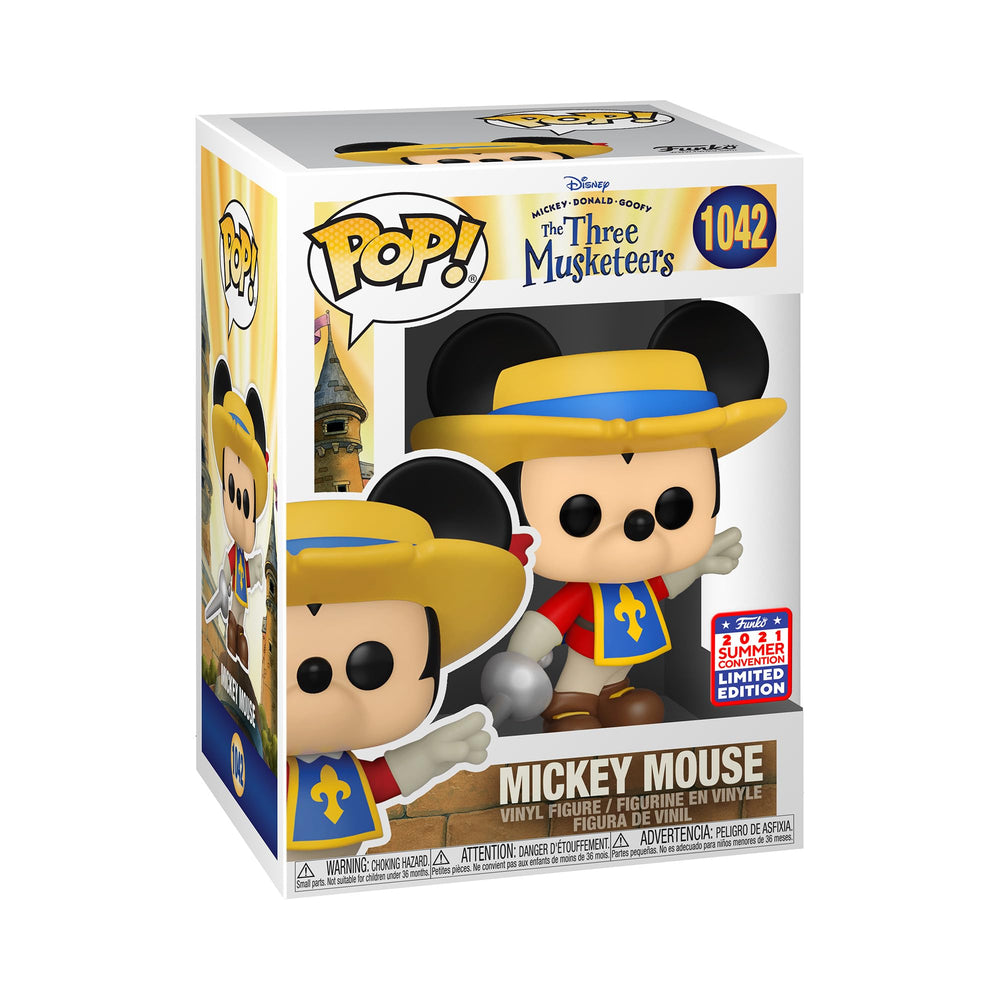 Funko Pop! Disney: Three Musketeers Mickey, Amazon Funkon Exclusive FUNKO